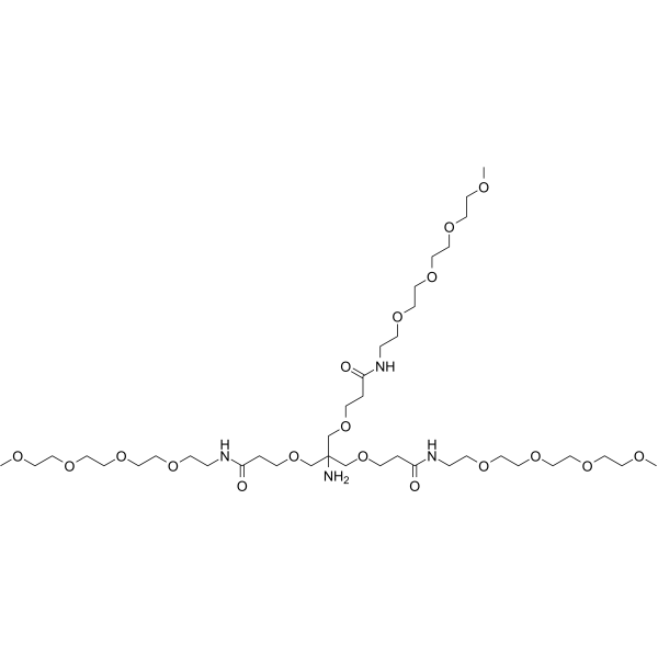 Amino-Tri-(m-PEG4-ethoxymethyl)-methane 1428661-67-9